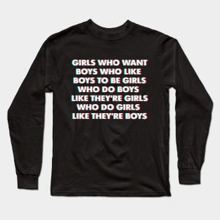 Girls And Boys Long Sleeve T-Shirt